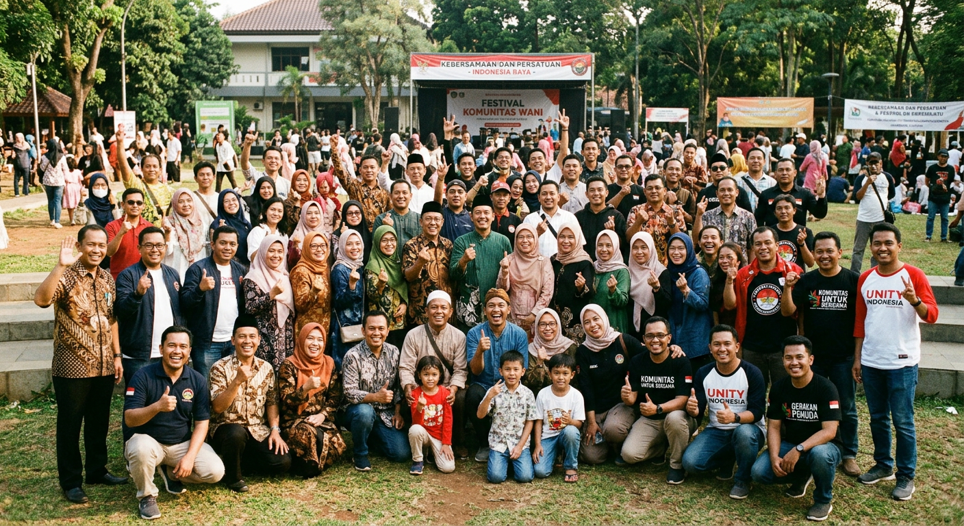 LIVEDRAWSGP 3D Bersama - Program untuk memperkuat hubungan anggota dan masyarakat.